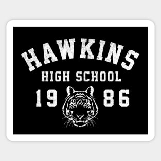 Hawkins High School 1986 - vintage logo Sticker